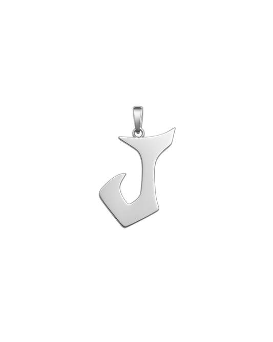 Pingente Letra J